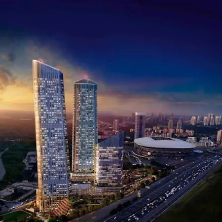 Skyland - 52nd Floor Luxury Studio Stambuł